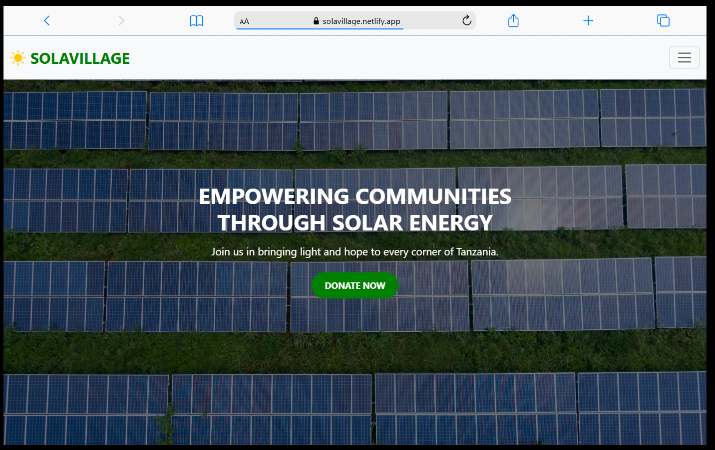 Nonprofit Organization Site